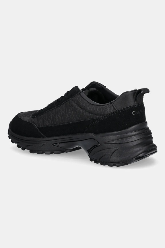 Scarpe Calvin Klein sneakers HIKE RUNNER CASUAL NY-SU AOP YM0YM01378 nero
