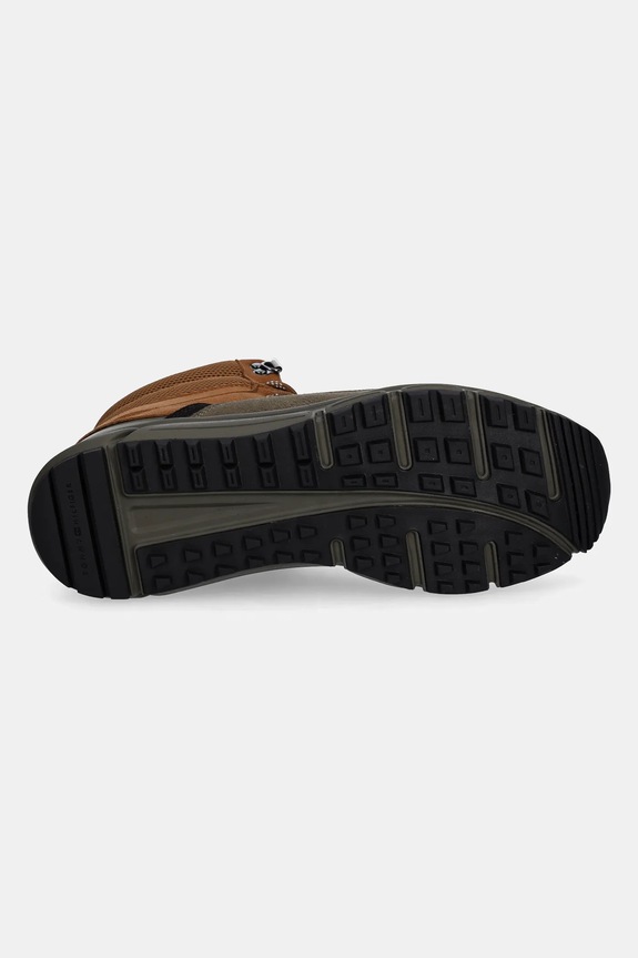 Tommy Hilfiger scarpe OUTDOOR RUNNER HI WPM FM0FM05575 marrone