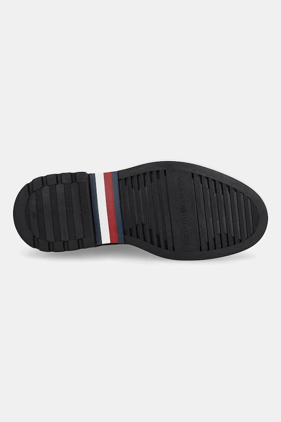 Semišové kotníkové boty Tommy Hilfiger COMFORT LWT SDE CHELSEA FM0FM05592 hnědá