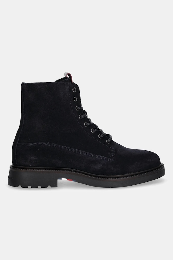 Tommy Hilfiger velúr bakancs COMFORT LWT SDE BOOT FM0FM05594 sötétkék AW25