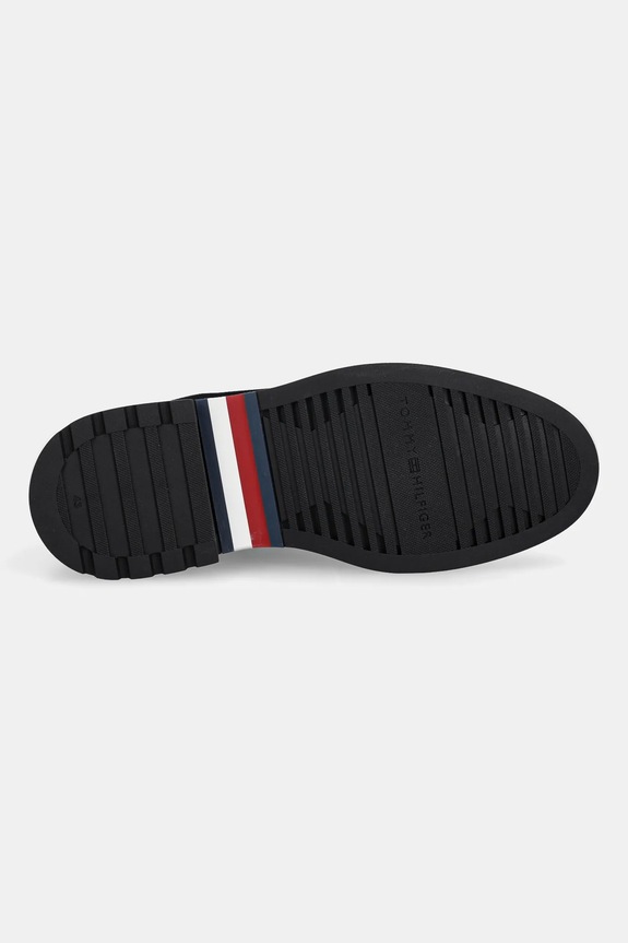 Tommy Hilfiger velúr bakancs COMFORT LWT SDE BOOT FM0FM05594 sötétkék
