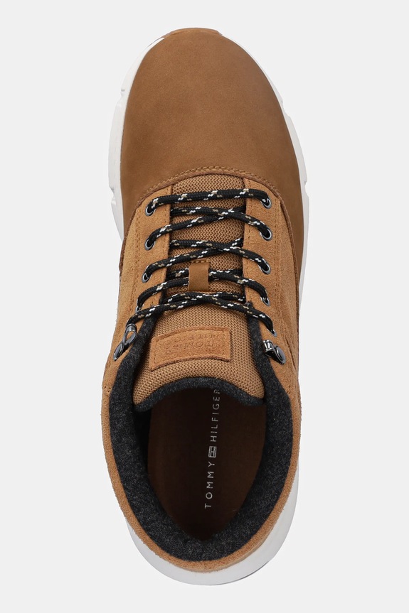 Tommy Hilfiger scarpe W NBK SDE HYBRID BOOT marrone FM0FM05609