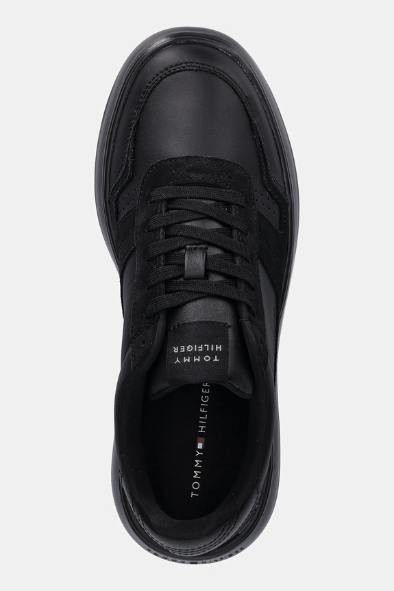 Tommy Hilfiger sneakers din piele MODERN LIGHTCUP LTH WL negru FM0FM05636