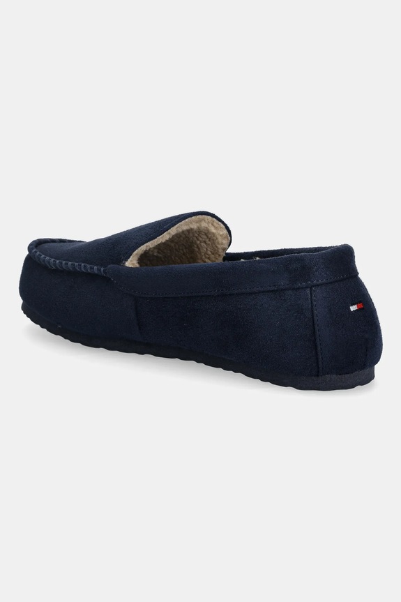 Încălțăminte Tommy Hilfiger papuci de casă HILFIGER M SDE DRIVER HOUSE SHOE FM0FM05617 bleumarin