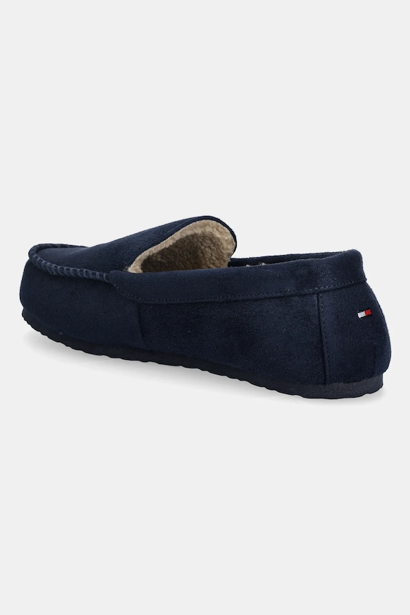 Încălțăminte Tommy Hilfiger papuci de casă HILFIGER M SDE DRIVER HOUSE SHOE FM0FM05617 bleumarin