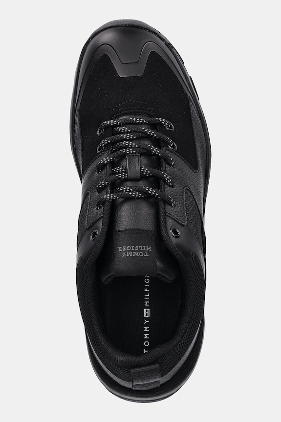 Tenisice Tommy Hilfiger VIBRAM LOW RUNNER TECH crna FM0FM05657