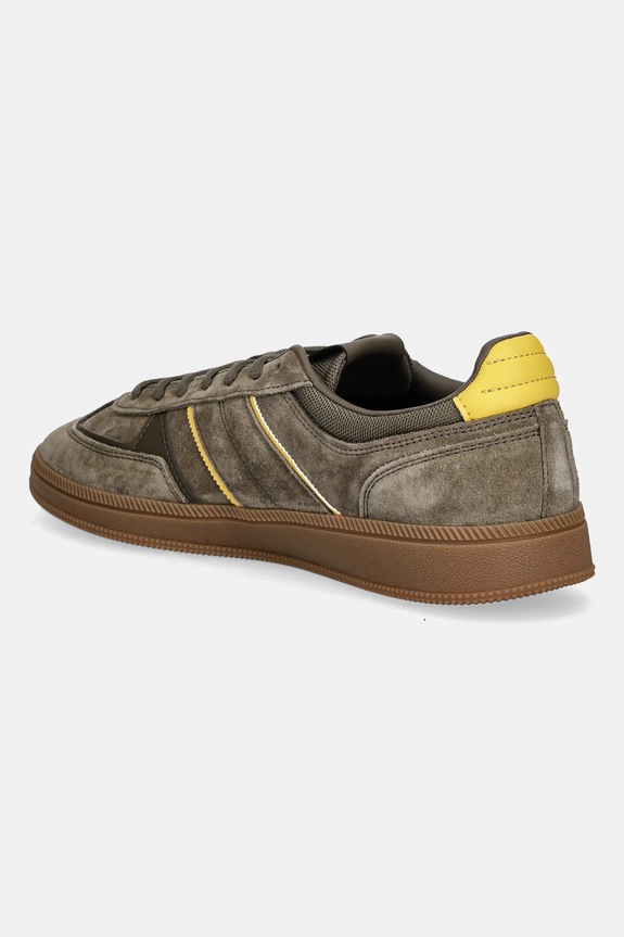 Boty Semišové tenisky Tommy Jeans THE GREENWICH EDGE SUEDE EM0EM01609 zelená