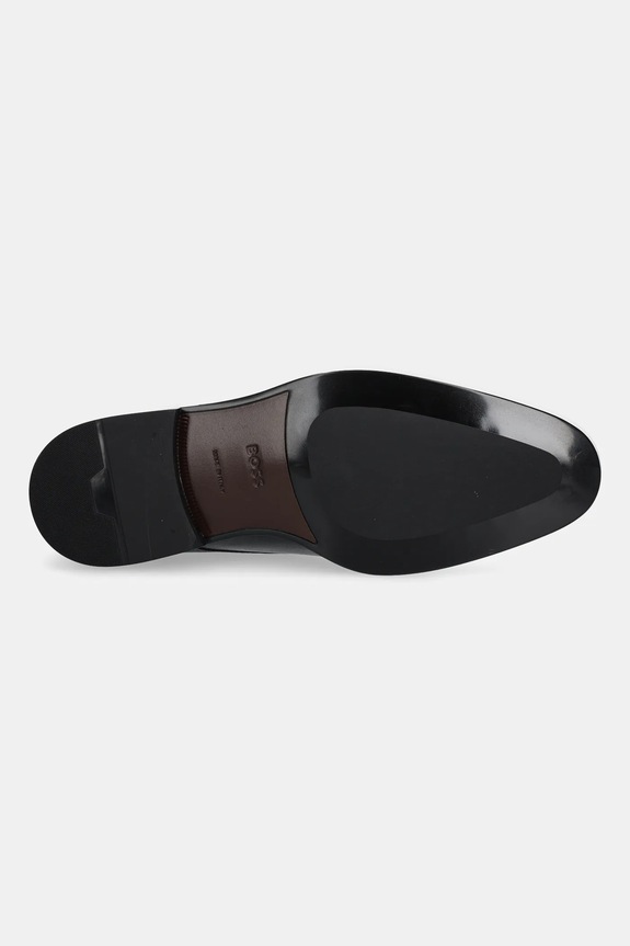 BOSS scarpe in pelle Derrek 50547055.001 nero