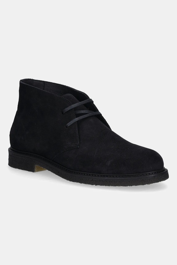 BOSS buty zamszowe Kope skóra zamszowa granatowy 50548077.401