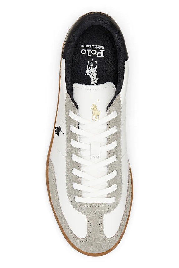 Kožené tenisky Polo Ralph Lauren Bedford biela 809968171003.020