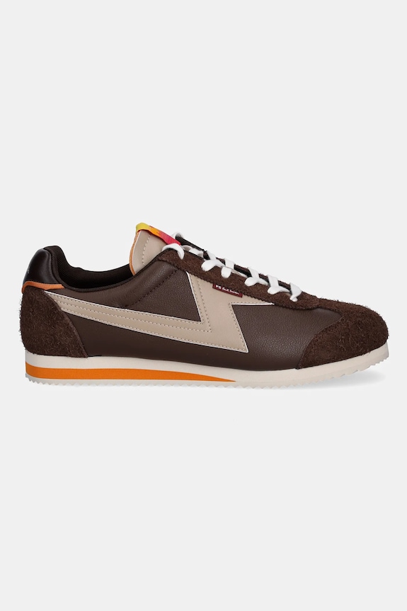 Usnjene superge PS Paul Smith Atlanta M2S.ALA04.TLEA rjava AW25