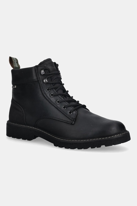 Barbour buty Harrison skóra licowa czarny MFO0816BK12