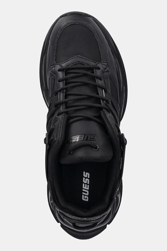 Guess sneakers BELLUNO LOW negru FMFBEL.ELE12.BLACK