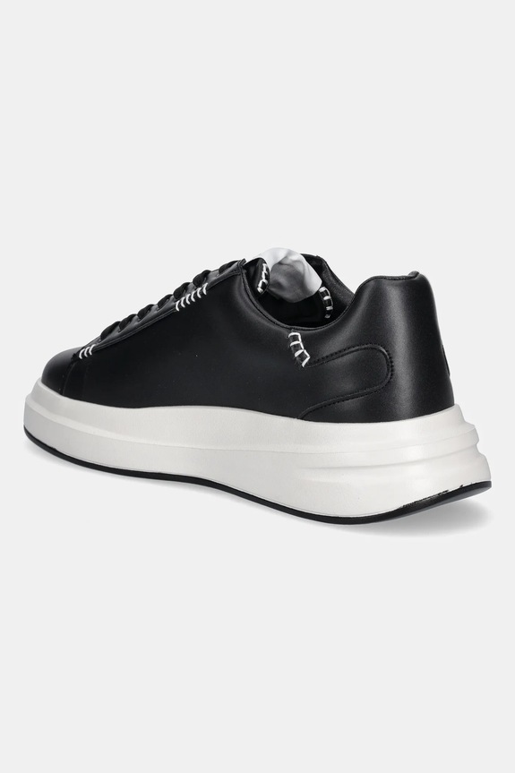 Παπούτσια Sneakers Guess ELBA FMTLBA.LEA12.BLACK μαύρο