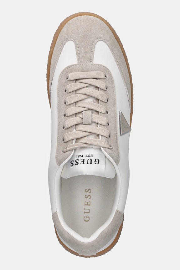 Guess sneakers WIMAN bianco FMTWIM.LEA12.WHIBE