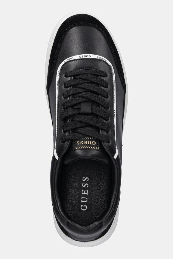 Guess bőr sportcipő WINNO 3 fekete FMTWI3.ELE12.BLACK