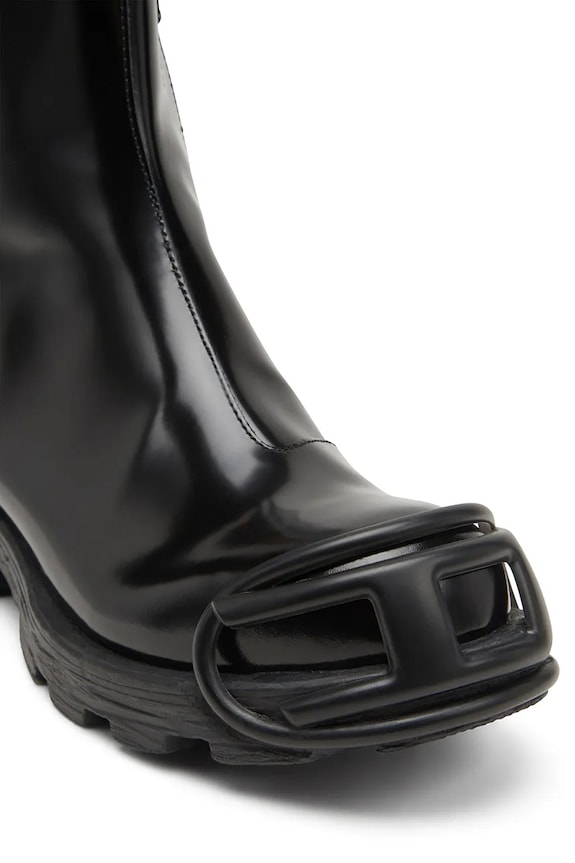 Δερμάτινες μπότες Diesel D-Hammer Bt Zip D Y03254.P5268.H0015