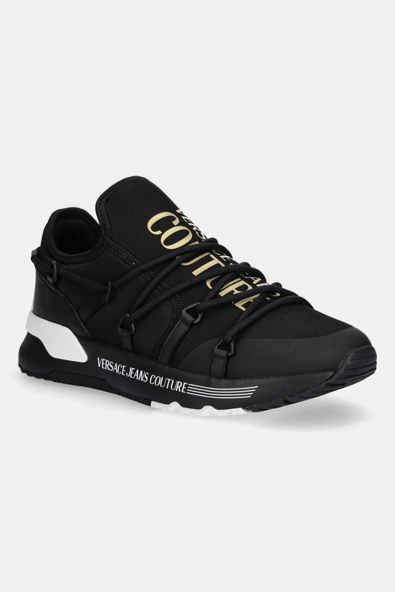 Tenisky Versace Jeans Couture textilný čierna 79YA3SA6.ZS915.G89