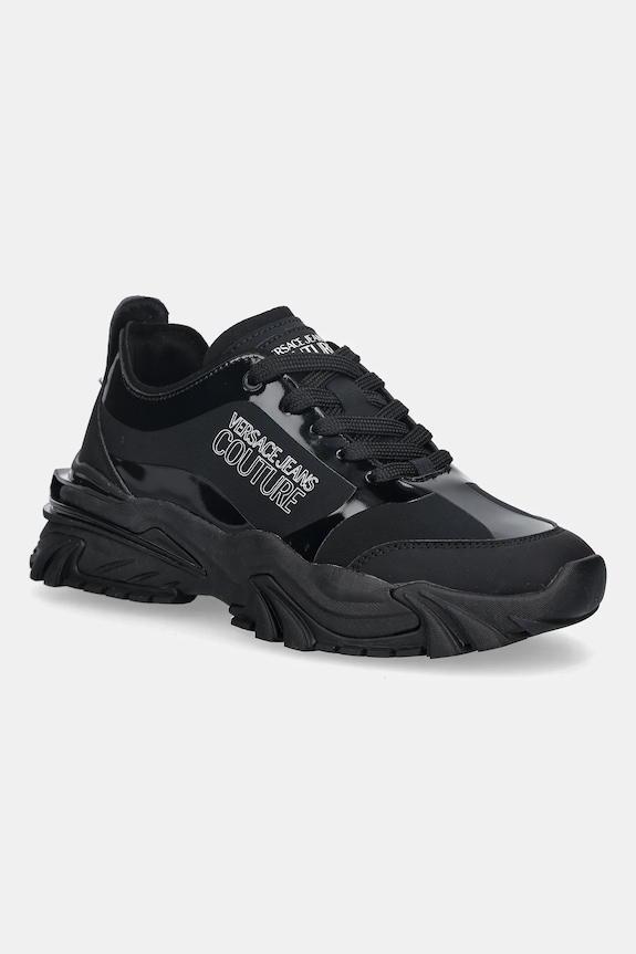 Sneakers Versace Jeans Couture συνθετικό μαύρο 79YA3SIB.ZSC91.899