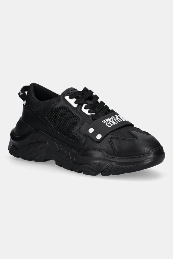 Versace Jeans Couture sportcipő szintetikus fekete 79YA3SC4.ZSC55.899
