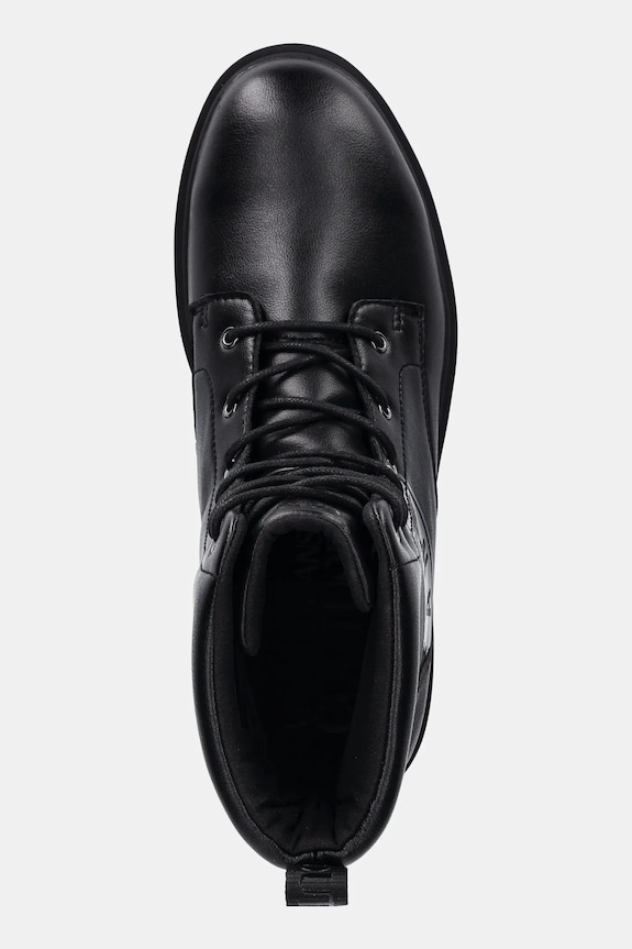 Δερμάτινα παπούτσια Versace Jeans Couture μαύρο 79YA3S39.ZPB22.899