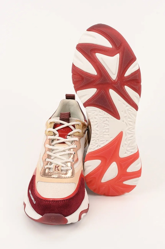Sneakers Karl Lagerfeld BLAZE KL62415.4DB πορτοκαλί