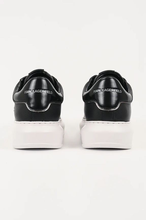 Boty Kožené tenisky Karl Lagerfeld KAPRI MENS KL52534A.000 černá