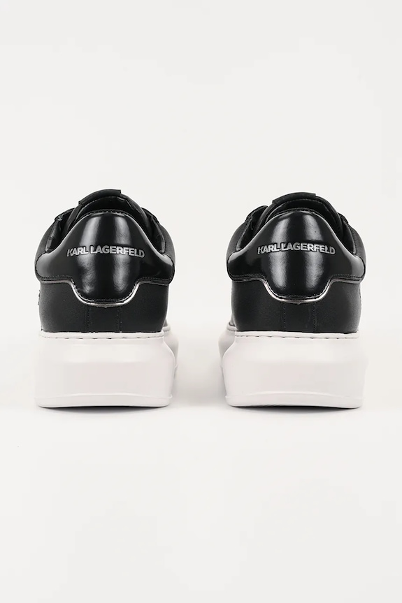 Boty Kožené tenisky Karl Lagerfeld KAPRI MENS KL52534A.000 černá