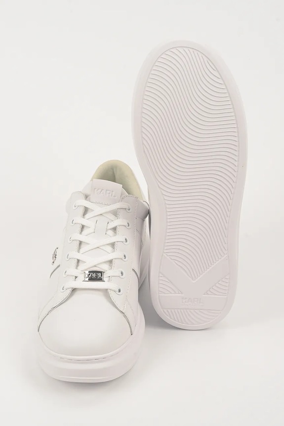 Karl Lagerfeld sneakers in pelle KAPRI MENS KL52534A.01W bianco