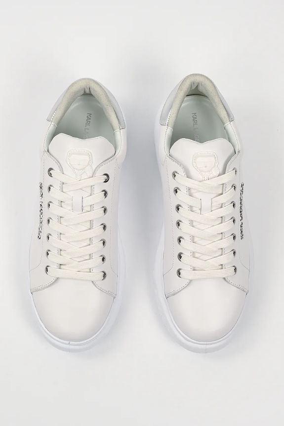 Karl Lagerfeld sneakersy skórzane KAPRI KITE biały KL54519A.01S