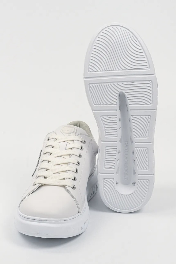 Karl Lagerfeld sneakersy skórzane KAPRI KITE KL54519A.01S biały