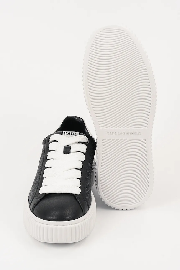 Karl Lagerfeld sneakersy skórzane KAPRIKA KL24224.300 czarny