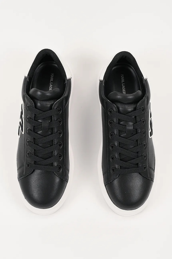 Kožne tenisice Karl Lagerfeld KAPRI MENS crna KL52535A.000