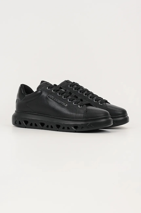 Karl Lagerfeld sneakers in pelle KAPRI KITE KL54519A.00X nero AW25