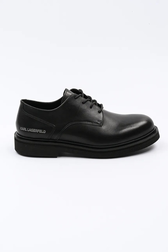 Karl Lagerfeld pantofi de piele KINGSTON piele negru KL12225.000