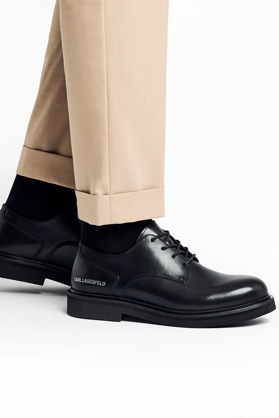 Karl Lagerfeld pantofi de piele KINGSTON KL12225.000