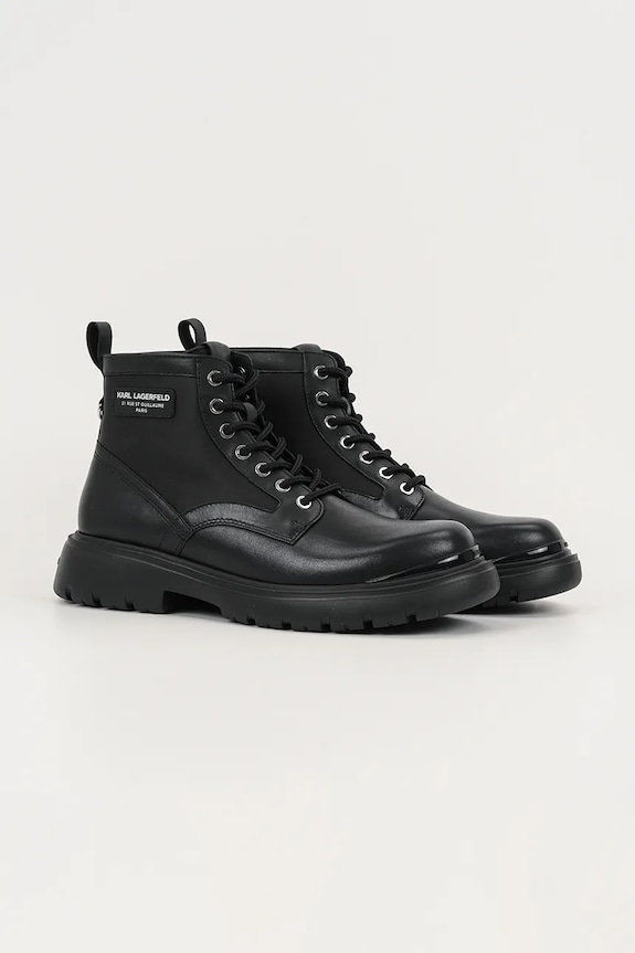 Karl Lagerfeld buty skórzane MASON 6 KL13035.000 czarny AW25