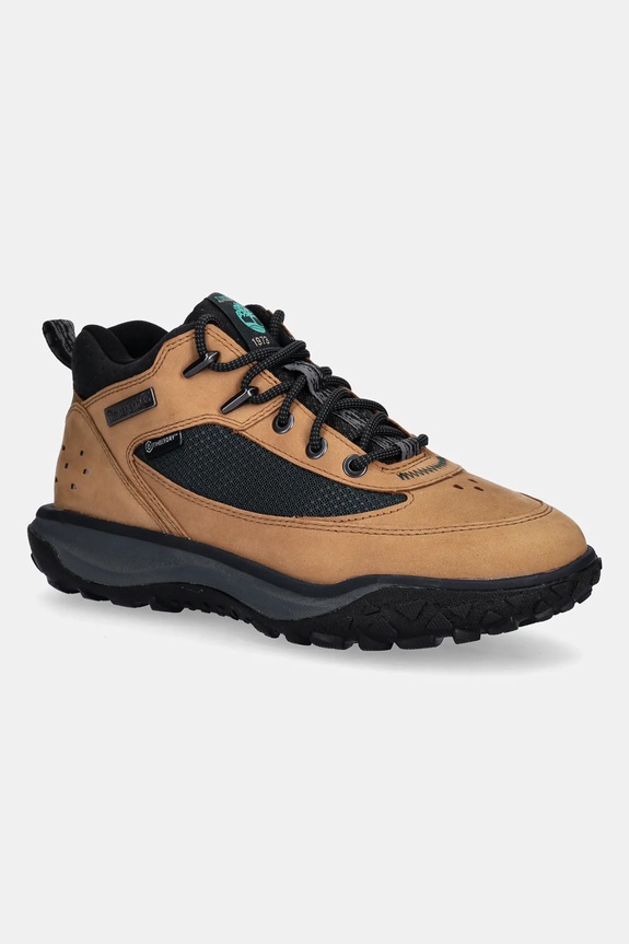 Кожаные ботинки Timberland Timbercush Motion 7 Mid casual коричневый TB0A2NDCEM51