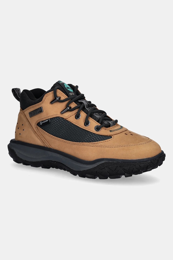 Кожаные ботинки Timberland Timbercush Motion 7 Mid casual коричневый TB0A2NDCEM51