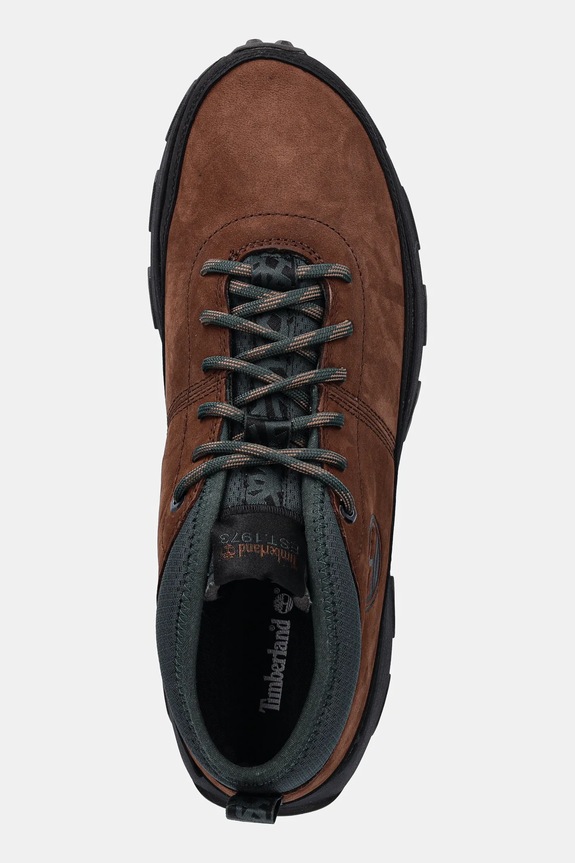 Шкіряні черевики Timberland Winsor Trail Mid Lace коричневий TB0A41X7W071