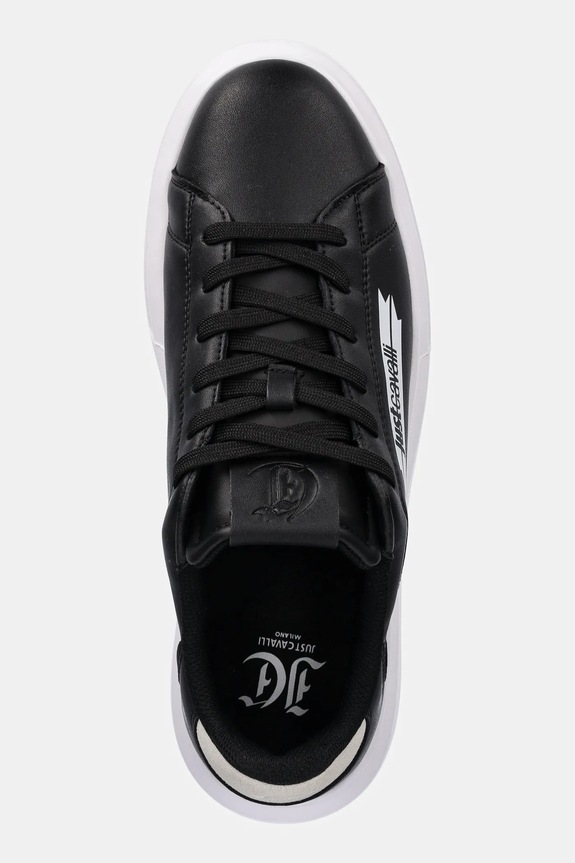 Just Cavalli sneakers din piele negru 79QA3SBFZPB63899