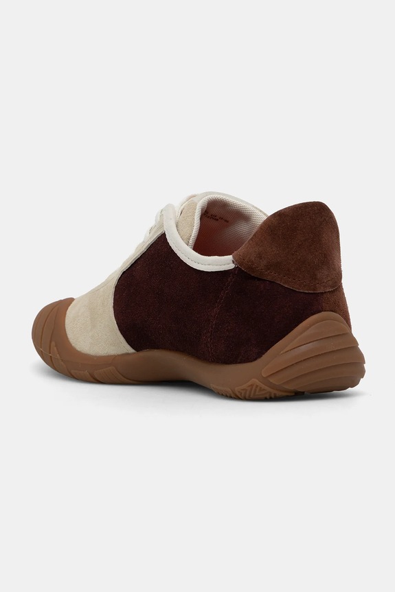 Camper sneakersy zamszowe TWS brązowy K101054.001