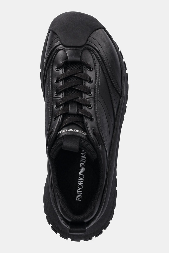 Emporio Armani sneakersy czarny EM003035.AF18226.MC105