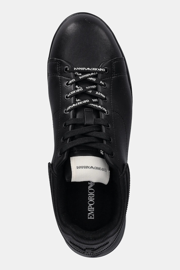 Emporio Armani sneakers negru EM003663.AF18212.MC105