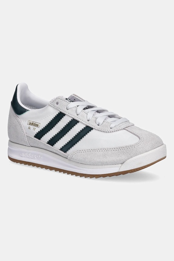 Tenisice adidas Originals Sl 72 Rs brušena koža bijela JQ9555