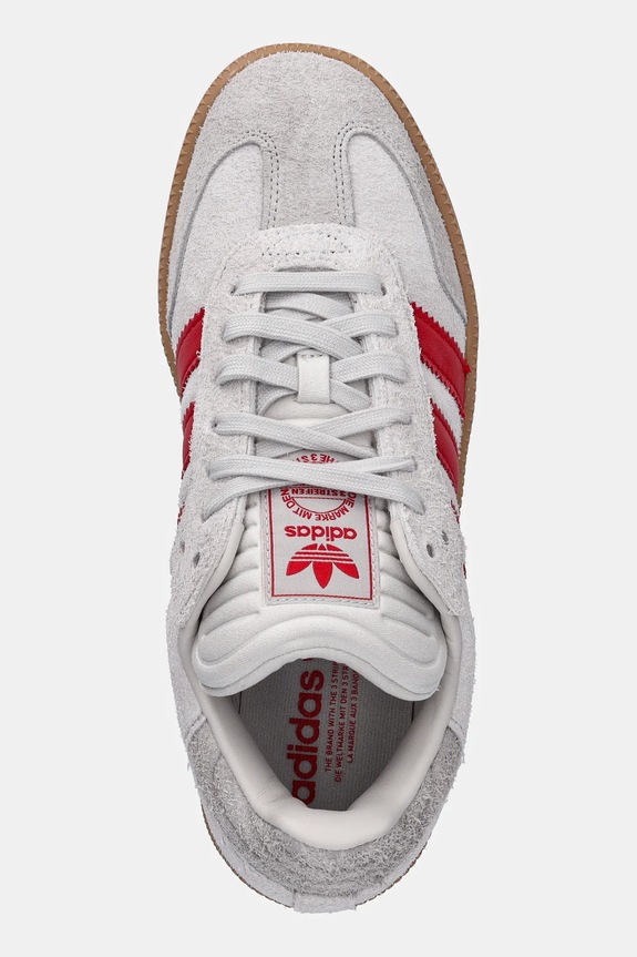 adidas Originals bőr sportcipő Samba XLG szürke JS3826