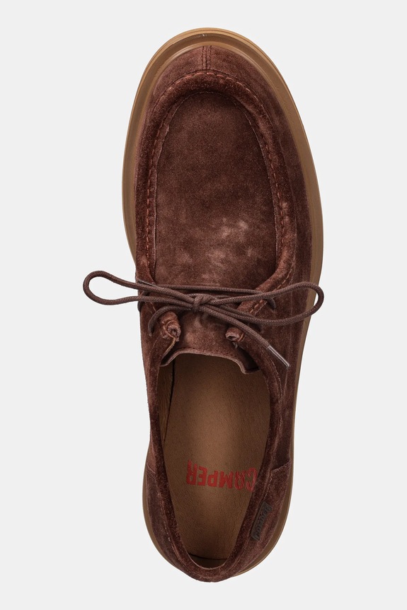 Camper velúr félcipő Norman barna K100999.004