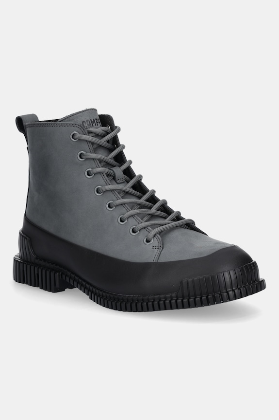 Camper scarpe in pelle Pix pelle fiore grigio K300277.019