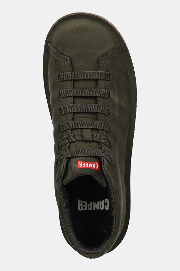 Σουέτ sneakers Camper Beetle πράσινο 36678.087