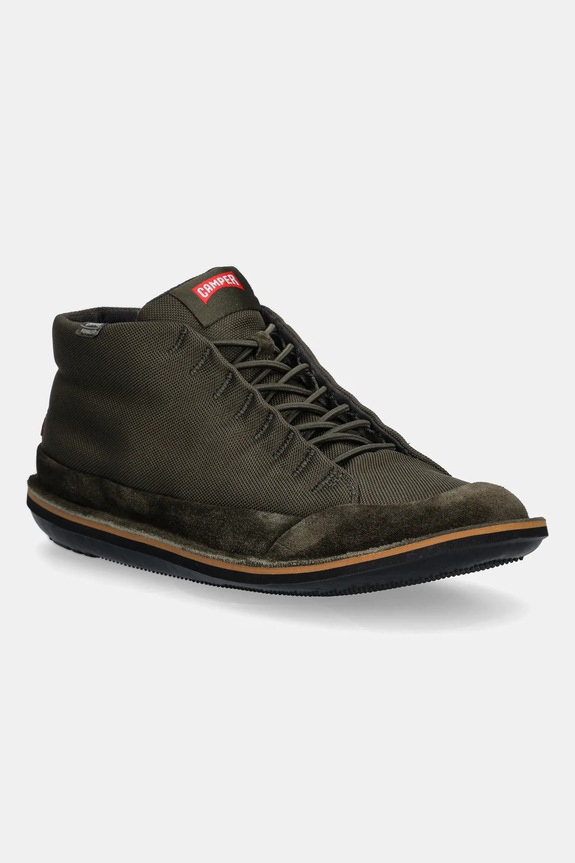 Sneakers Camper Beetle δέρμα σαμουά πράσινο K300453.012